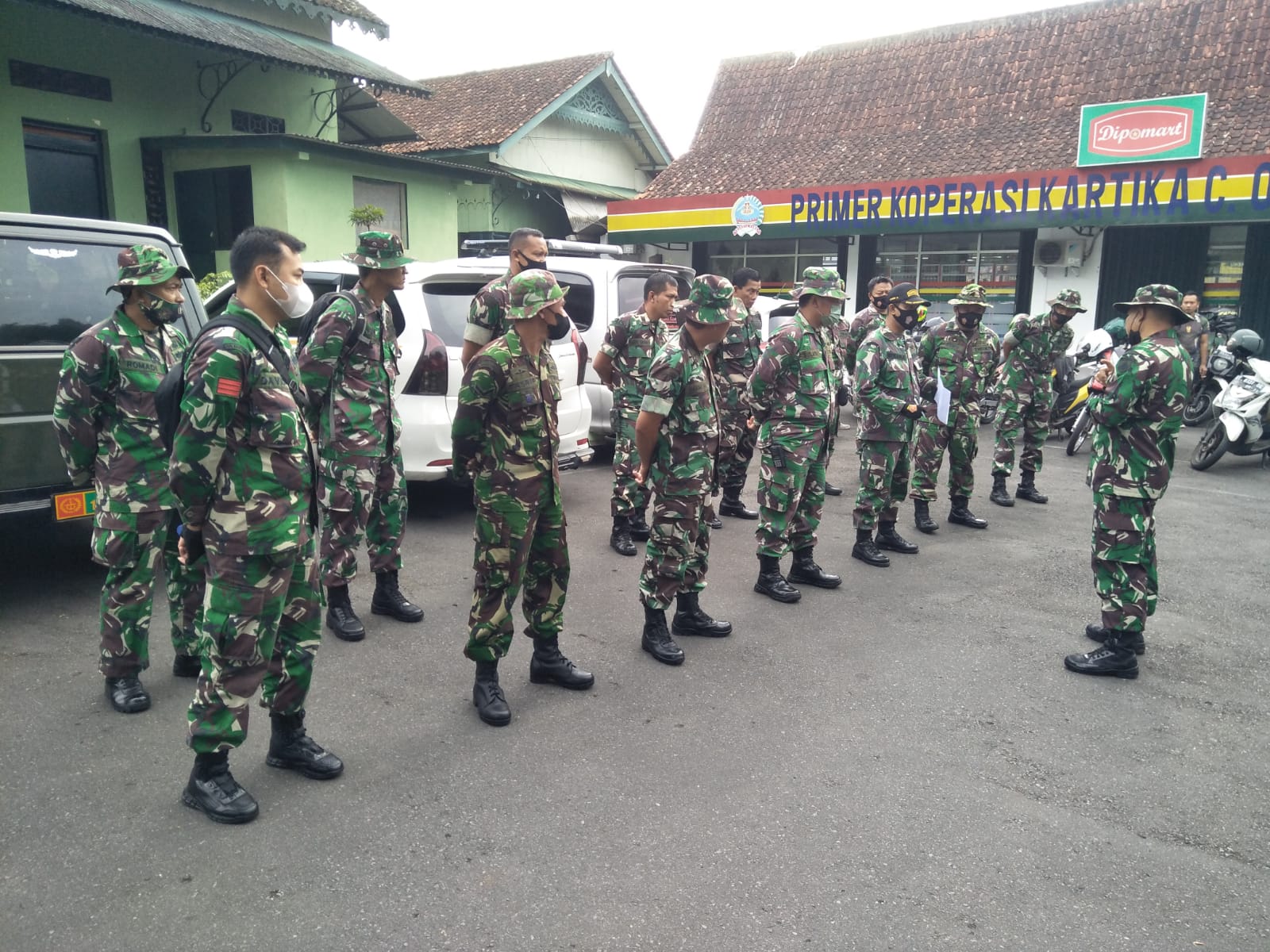 Dukung Kesiapan Tradisi, Prajurit Korem 073/Makutarama Tinjau Daerah Tempat Tradisi 